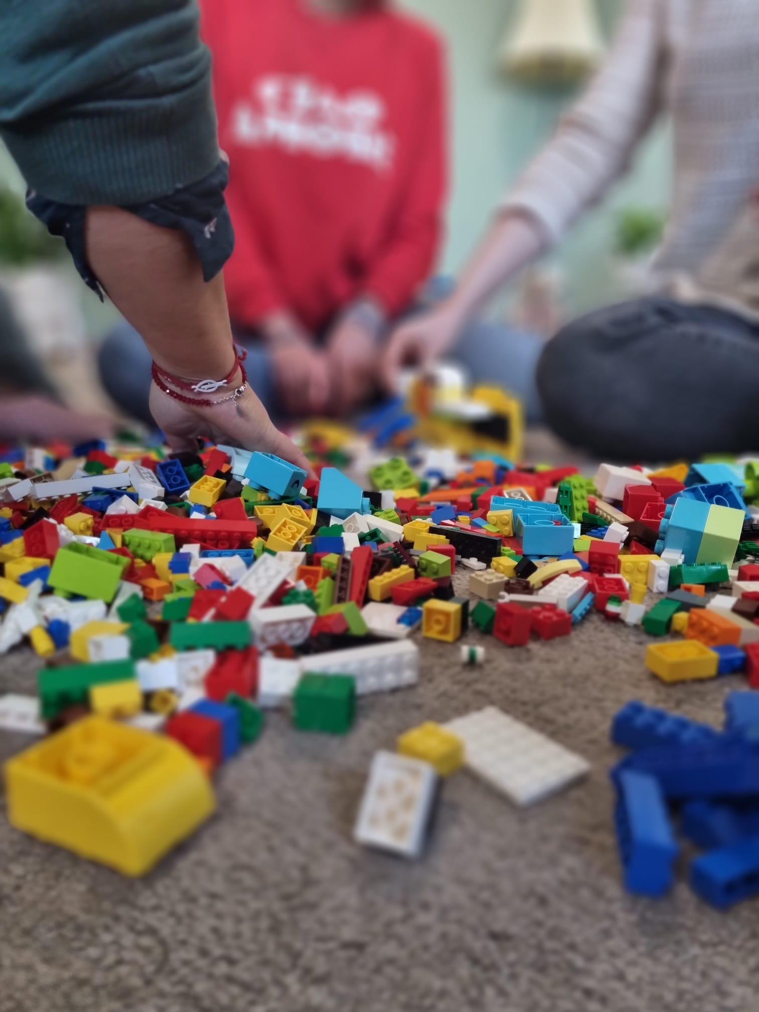 Lego kockice na radionici