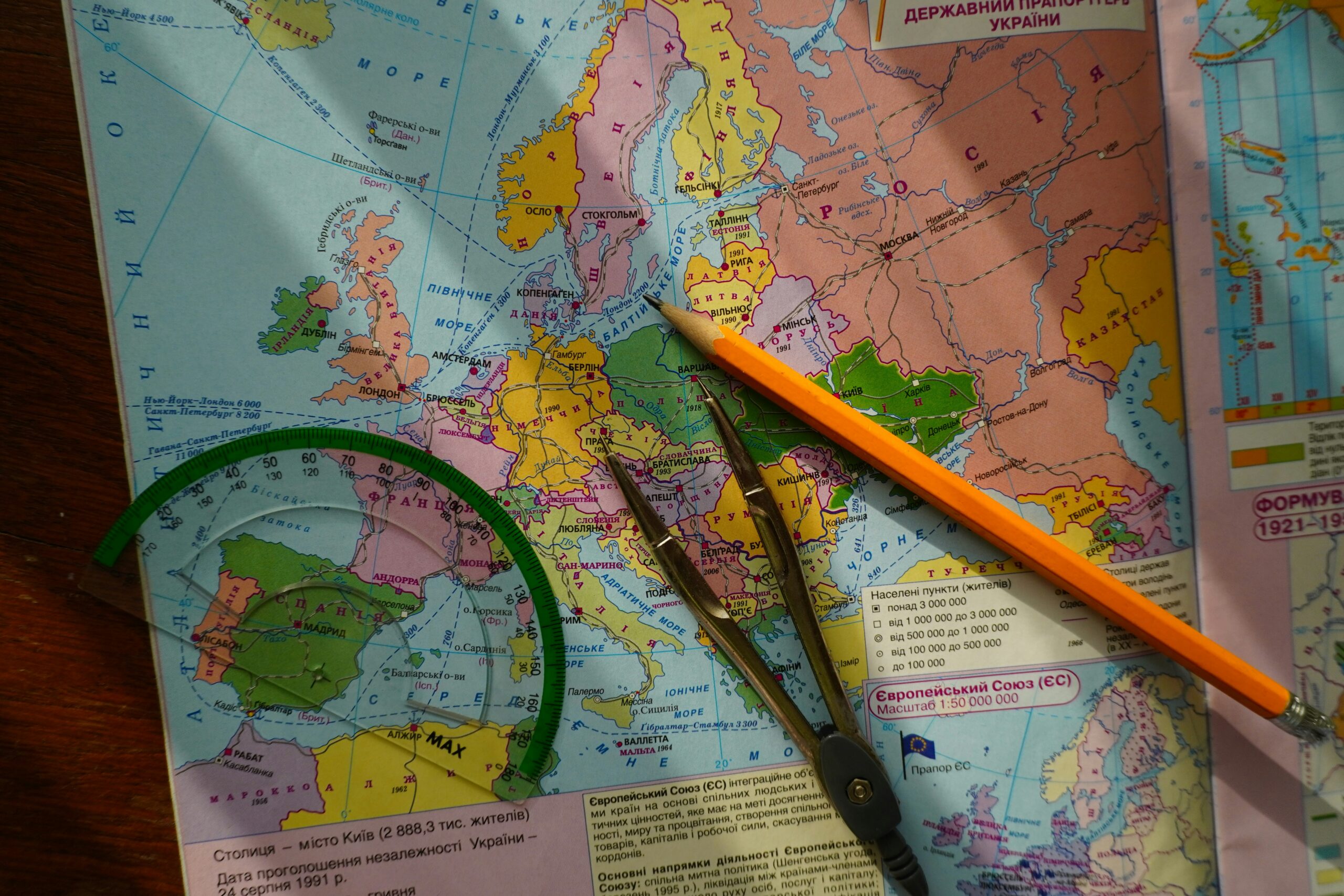 Zemljopisna karta regije